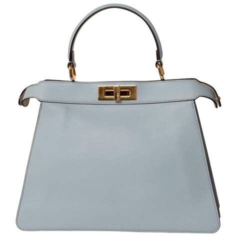 borsa fendi azzurra